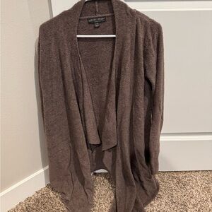 Barefoot Dreams Cozy Brown Cardigan